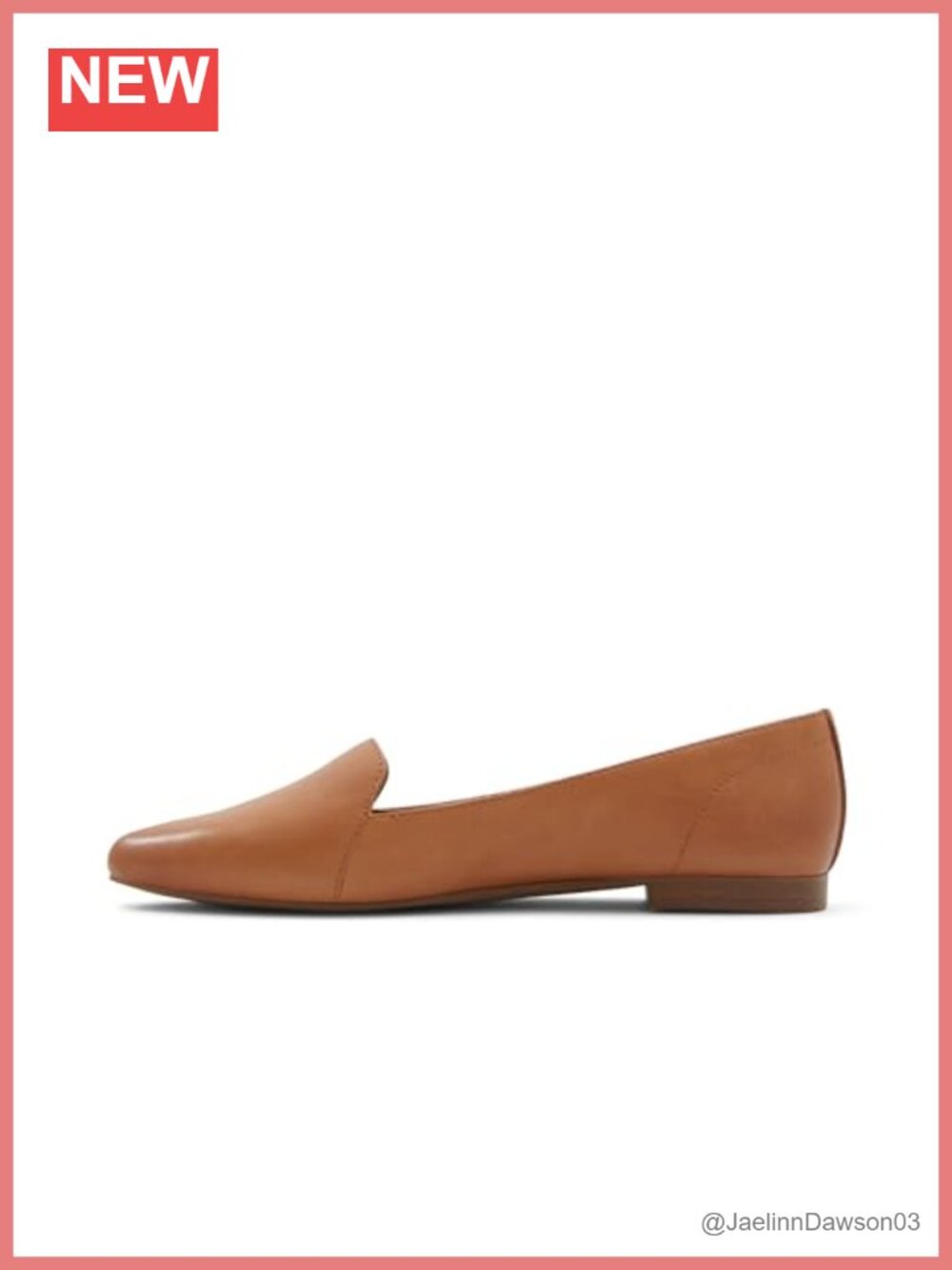 ALDO Winifred Women's Slip-On Loafers Leather Pointed Toe Comfortable Flats